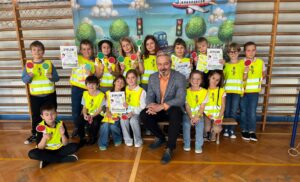 Apel podsumowujący akcję „Odblaskowa Szkoła”